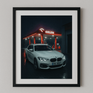 Personalizowany plakat "Stacja Paliw"